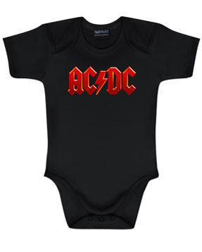 ACDC body baby rock metal | AC/DC Babykleidung